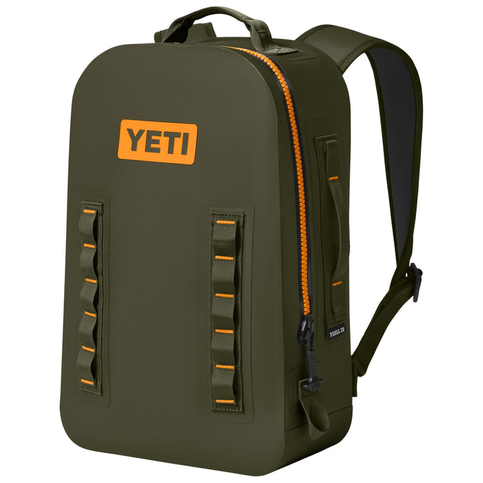 YETI Panga 28L Waterproof Backpack Olive / King Crab Orange Image 02