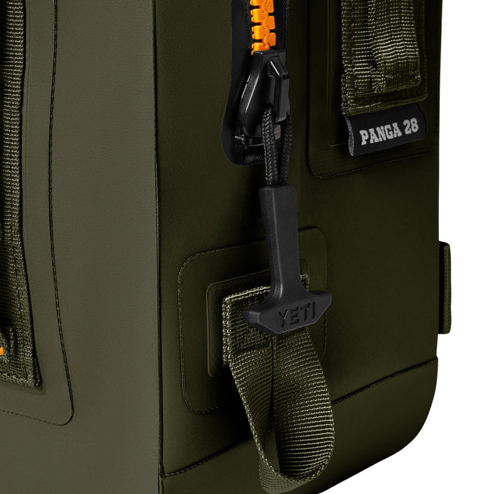 YETI Panga 28L Waterproof Backpack Olive / King Crab Orange Image 06