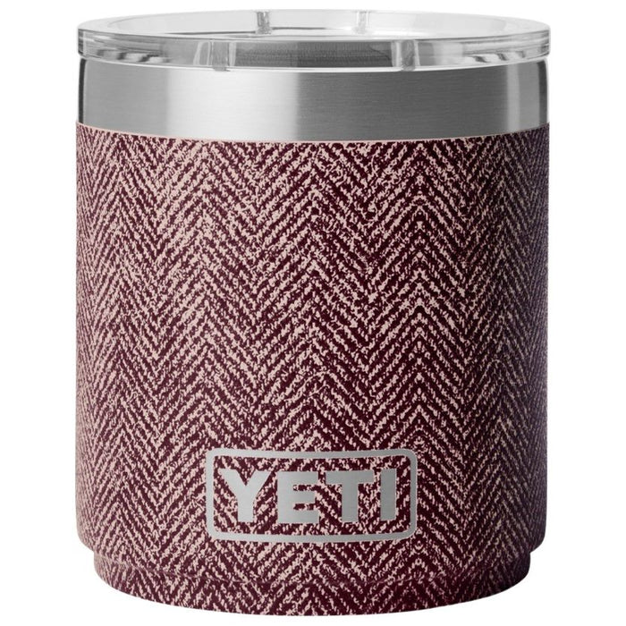 YETI Rambler 10 oz Stackable Lowball with DuraSip Ceramic Lining Riverhead Red Image 01