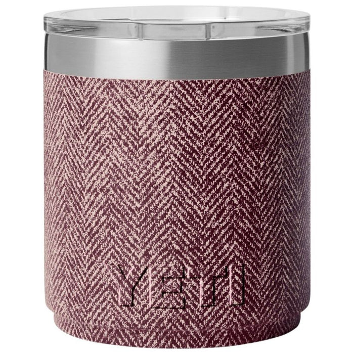 YETI Rambler 10 oz Stackable Lowball with DuraSip Ceramic Lining Riverhead Red Image 02
