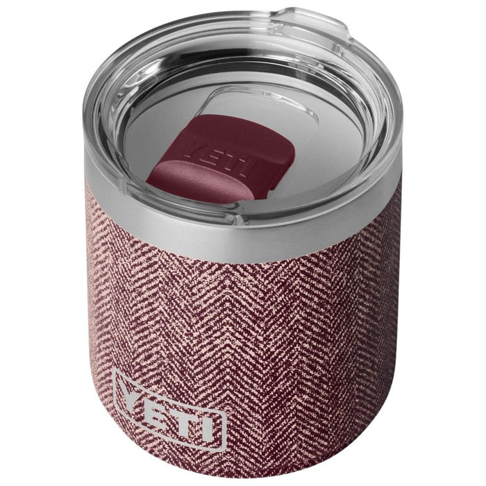 YETI Rambler 10 oz Stackable Lowball with DuraSip Ceramic Lining Riverhead Red Image 03