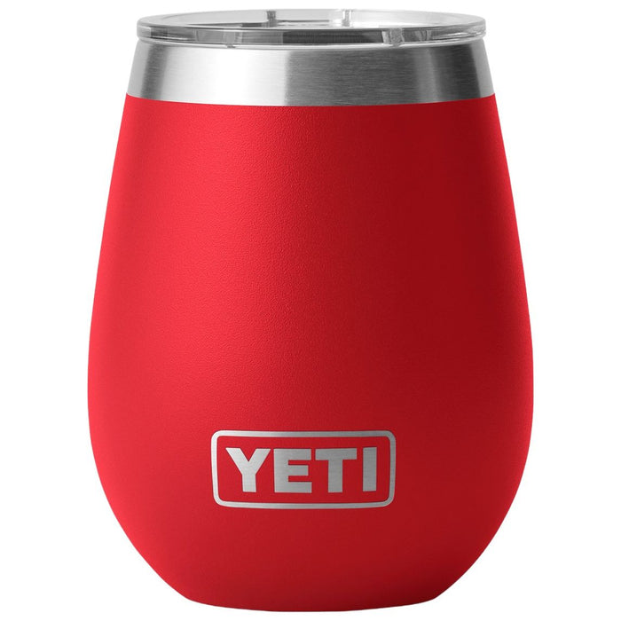 YETI Rambler 10 oz Wine Tumbler with DuraSip Ceramic Lining Rescue Red Image 01