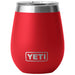 YETI Rambler 10 oz Wine Tumbler with DuraSip Ceramic Lining Rescue Red Image 01