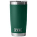 YETI Rambler 20 oz Tumbler with MagSlider Lid Black Forest Green Image 01