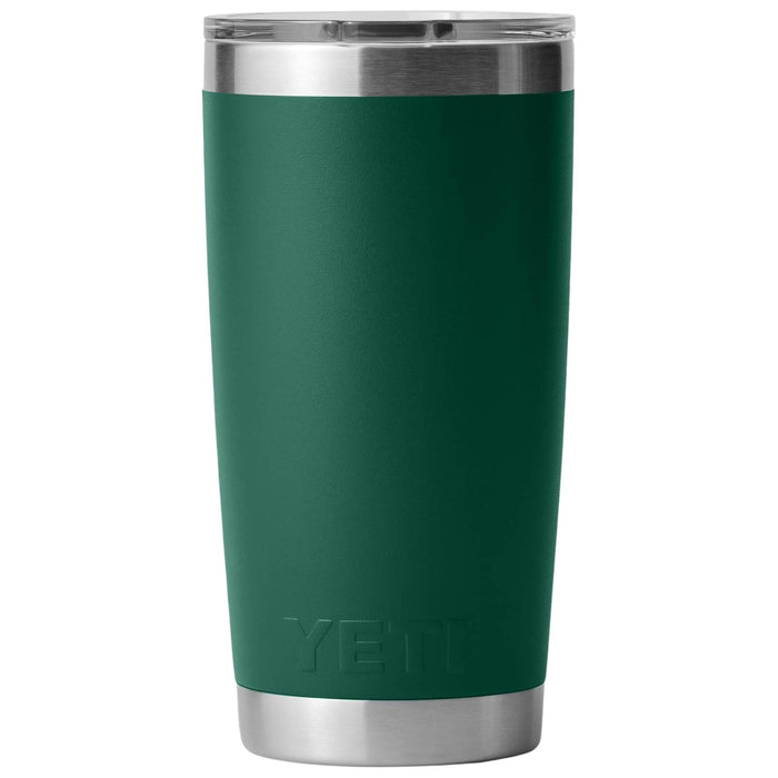 YETI Rambler 20 oz Tumbler with MagSlider Lid Black Forest Green Image 02
