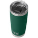 YETI Rambler 20 oz Tumbler with MagSlider Lid Black Forest Green Image 03