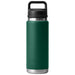 YETI Rambler 26 oz Bottle with Chug Cap Black Forest Green Image 02