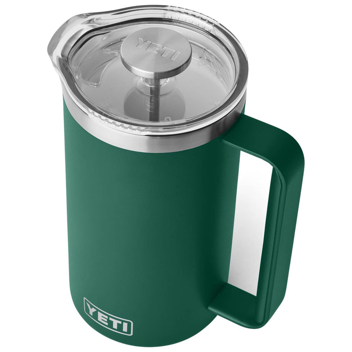 YETI Rambler 34 oz French Press Black Forest Green Image 04