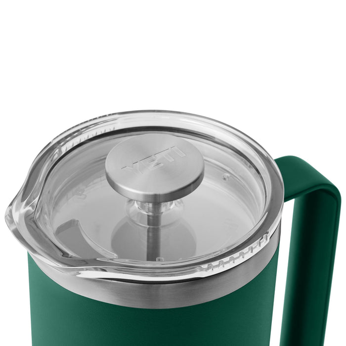 YETI Rambler 34 oz French Press Black Forest Green Image 06