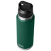 YETI Rambler 36oz Bottle With Chug Cap Black Forest Green Image 03