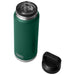 YETI Rambler 36oz Bottle With Chug Cap Black Forest Green Image 04