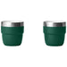 YETI Rambler 4 oz Stackable Cups 2 Pack Black Forest Green Image 02