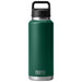 YETI Rambler 46 oz Bottle with Chug Lid Black Forest Green Image 01