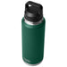 YETI Rambler 46 oz Bottle with Chug Lid Black Forest Green Image 03