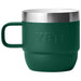 YETI Rambler 6 oz Stackable Mugs 2 Pack Black Forest Green Image 06