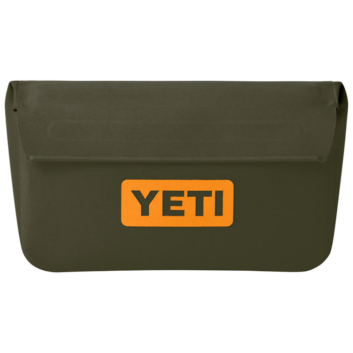 YETI SideKick Dry 1L Waterproof Gear Case Olive / King Crab Orange Image 01