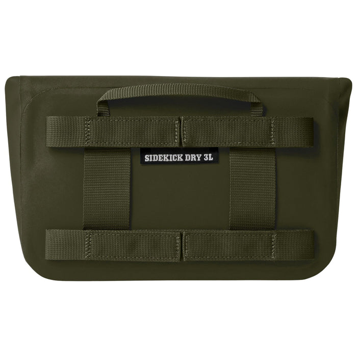 YETI SideKick Dry 3L Waterproof Gear Case Olive / King Crab Orange Image 02