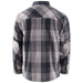 Grundens Men's Bankside Lined Shacket Anchor Plaid Image 02