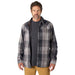 Grundens Men's Bankside Lined Shacket Anchor Plaid Image 04