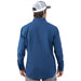 Grundens Men's Dispatch Flannel Shirt Blue Abyss Image 05