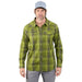 Grundens Men's Dispatch Flannel Shirt Cedar Plaid Image 03