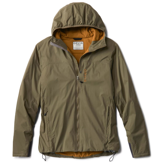 Orvis Men's Pro Insulated Hoodie Tarragon Image 01
