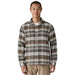 Patagonia Men's Fjord Flannel Shirt Blizzard: Salt Grey Image 02