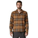 Patagonia Men's Fjord Flannel Shirt Catch: Deer Brown Image 02