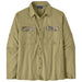 Patagonia Men's Long-Sleeved Self Guided Sun Shirt Gumtree Green