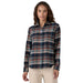 Patagonia Women's Fjord Flannel Shirt Adventurer: Smolder Blue Image 03