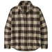 Patagonia Women's Fjord Flannel Shirt Buffalo Check: Otter Brown Image 01
