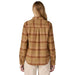 Patagonia Women's Fjord Flannel Shirt Old Spruce: Nest Brown Image 03