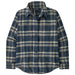 Patagonia Women's Fjord Flannel Shirt Old Spruce: Sunken Blue Image 01