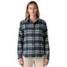 Patagonia Women's Fjord Flannel Shirt Old Spruce: Sunken Blue Image 02