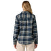 Patagonia Women's Fjord Flannel Shirt Old Spruce: Sunken Blue Image 03