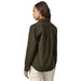 Patagonia Women's Fjord Flannel Shirt Whole Weave: Pine Needle Green Image 04