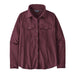 Patagonia Women's Long-Sleeved Self Guided Sun Shirt Berry Fig Image 01