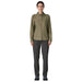Patagonia Women's Long-Sleeved Self Guided Sun Shirt River Rock Green