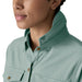 Patagonia Women's Long-Sleeved Self Guided Sun Shirt Thermal Blue