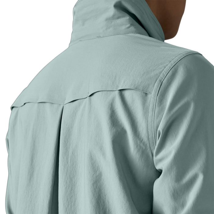 Patagonia Women's Long-Sleeved Self Guided Sun Shirt Thermal Blue