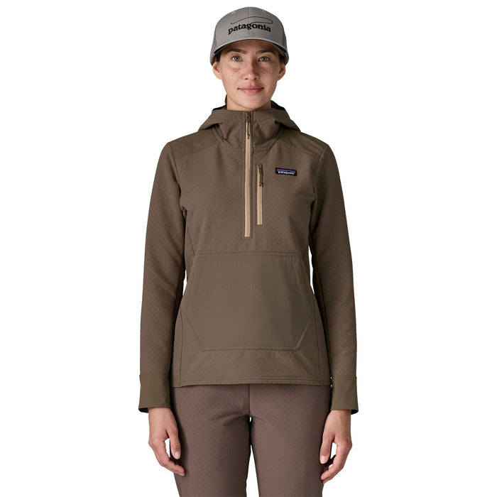 Patagonia Women's R2 CrossStrata Pullover Marlow Brown Image 02