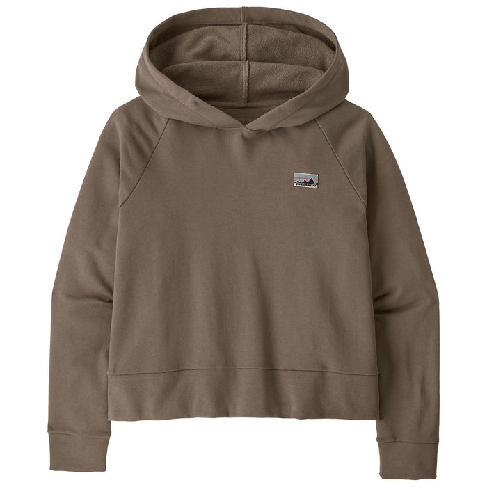 Patagonia Women's Regenerative Organic Certified Cotton Essential Hoody Marlow Brown Image 01