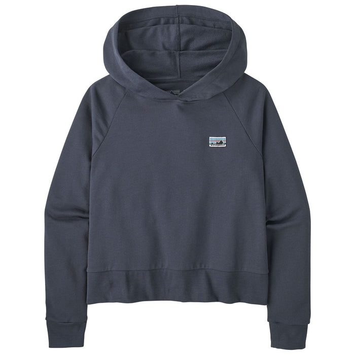 Patagonia Women's Regenerative Organic Certified Cotton Essential Hoody Smolder Blue Image 01