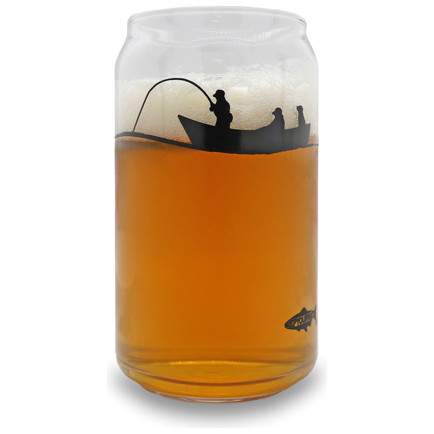 Rep Your Water Drifter Beer Can Glass — TCO Fly Shop