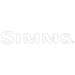 Simms Large Logo Sticker White Image 01