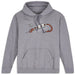 Simms Unisex Hook and Loop Hoody Grey Heather Image 01