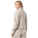 Stio Women's Turpin Fleece Mockneck Atmosphere Heather Image 04