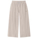 Stio Women's Turpin Fleece Wide Crop Pant Atmosphere Heather Image 01