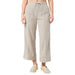 Stio Women's Turpin Fleece Wide Crop Pant Atmosphere Heather Image 03