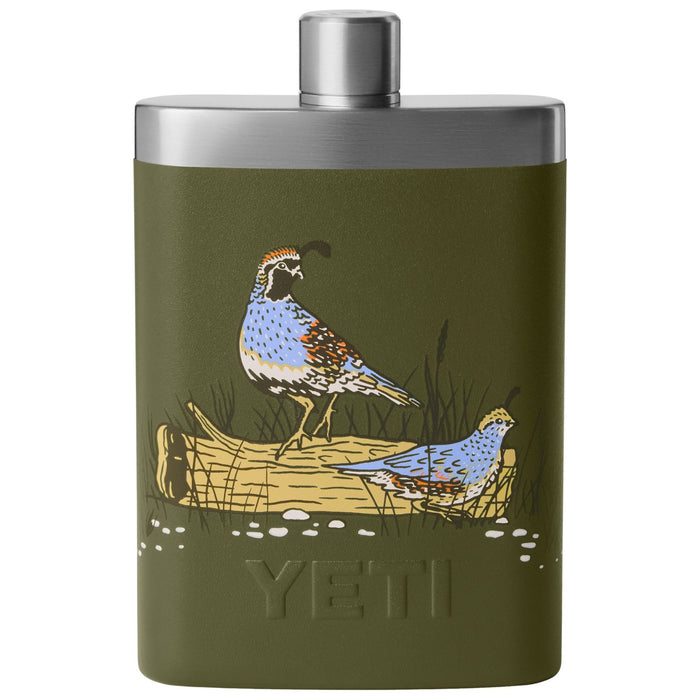 YETI Flask Upland Bird Olive Image 01